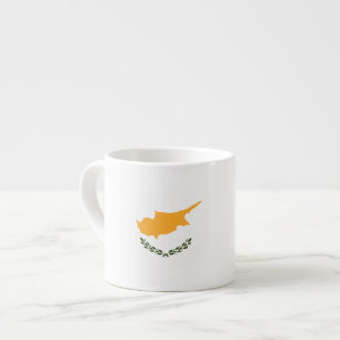 Zypern-Flagge Espressotasse