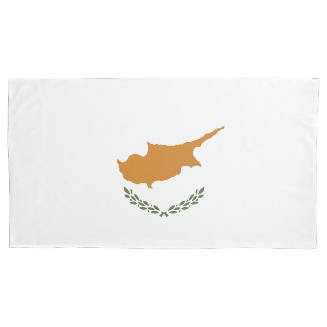 Zypern-Flagge Kissenbezug (Vorderseite)