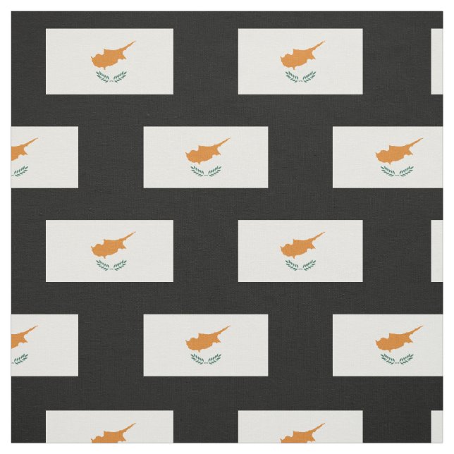 Zypern-Flagge Stoff (Muster)