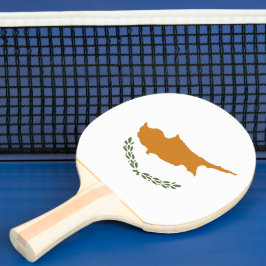 Zypern-Flagge Tischtennis Schläger
