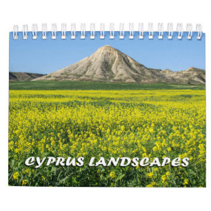 Zypern-Kalenderlandschaften Kalender