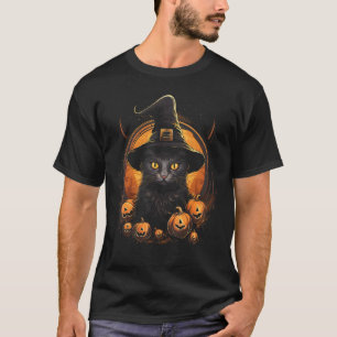 Zypern-Katze Halloween-Grafik-Shirts für Männer Fr T-Shirt