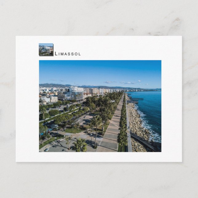 Zypern Limassol Postkarte (Vorderseite)