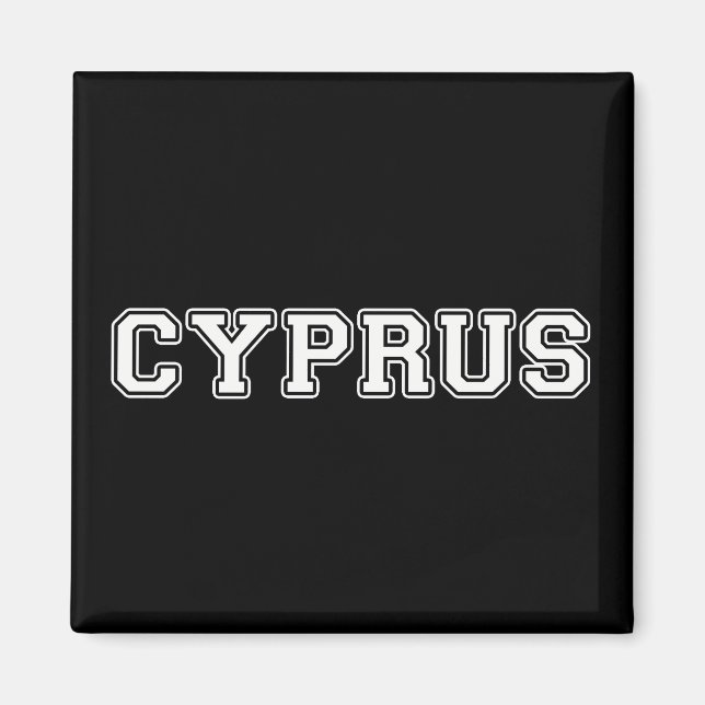 Zypern Magnet (Vorne)