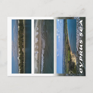Zypern Meer Postcard Naturlandschaft Strand Limass Postkarte