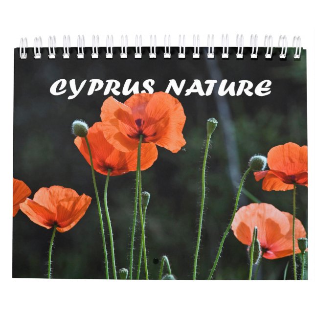 Zypern-Naturkalender Kalender (Rückseite)