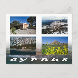 Zypern-Postkarte Postkarte