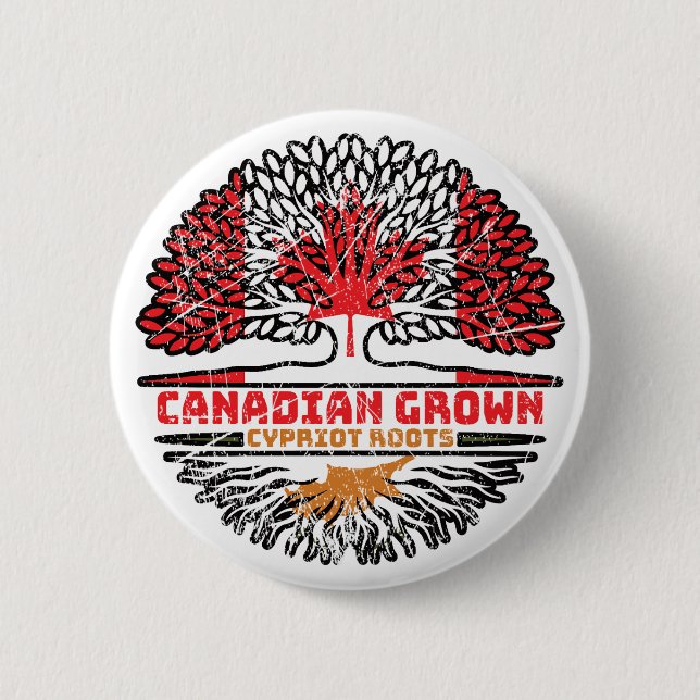 Zypern Zypriot Canadian Treots Button (Vorderseite)