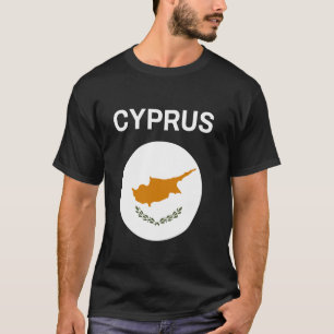 Zypernflagge Modern T-Shirt