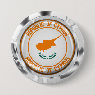 Zypernrunde Embleme Button