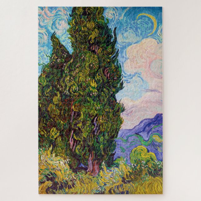 Zypressen, Van Gogh (Vertikal)
