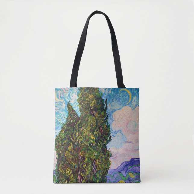 Zypressen, Van Gogh Tasche (Vorderseite)