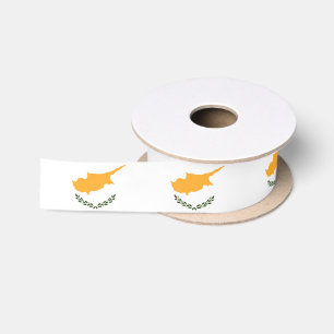 Zypriotisches Flaggenband Satinband