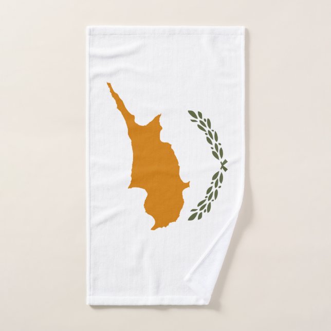 zyprische Flagge Handtuch (Handtuch)