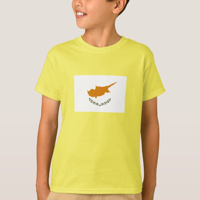 zyprische Flagge T-Shirt (Vorderseite)