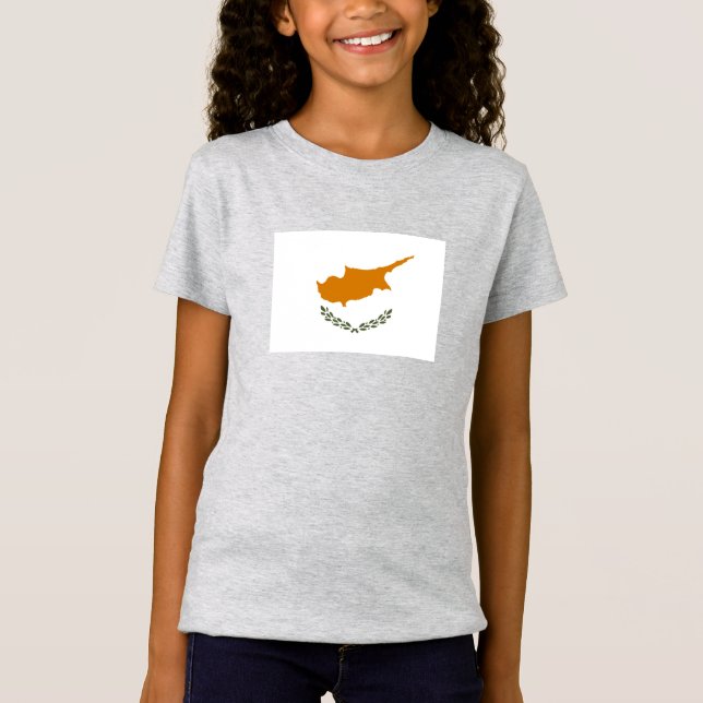 zyprische Flagge T-Shirt (Vorderseite)