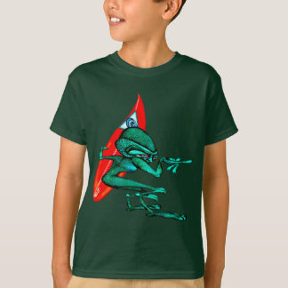 Zyr von richten Stern-Surfer aus T-Shirt