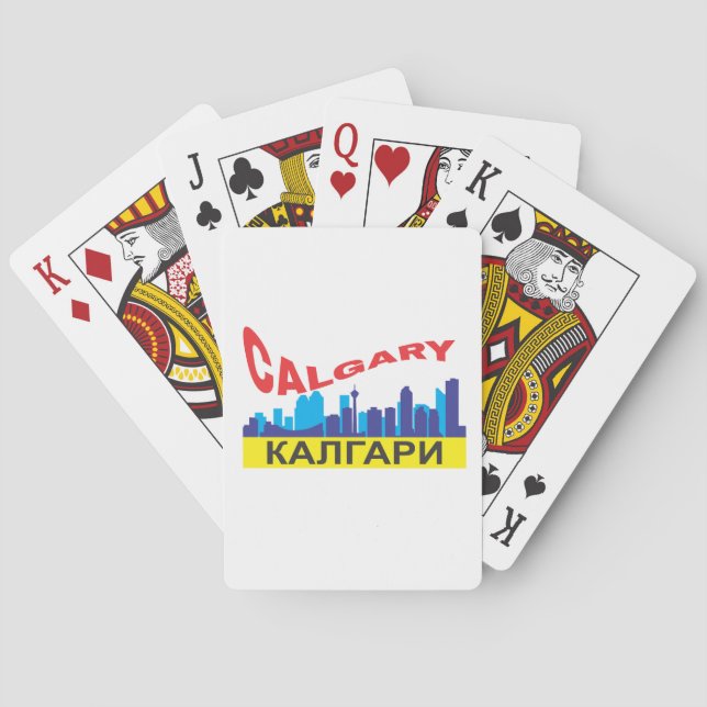 zyrillisch spielkarten (Rückseite)