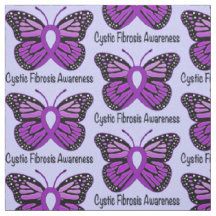 Zystische Fibrose: Bewusstsein mit Schmetterling