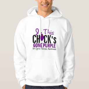 ZYSTISCHE FIBROSE Küken lila gegangen Hoodie