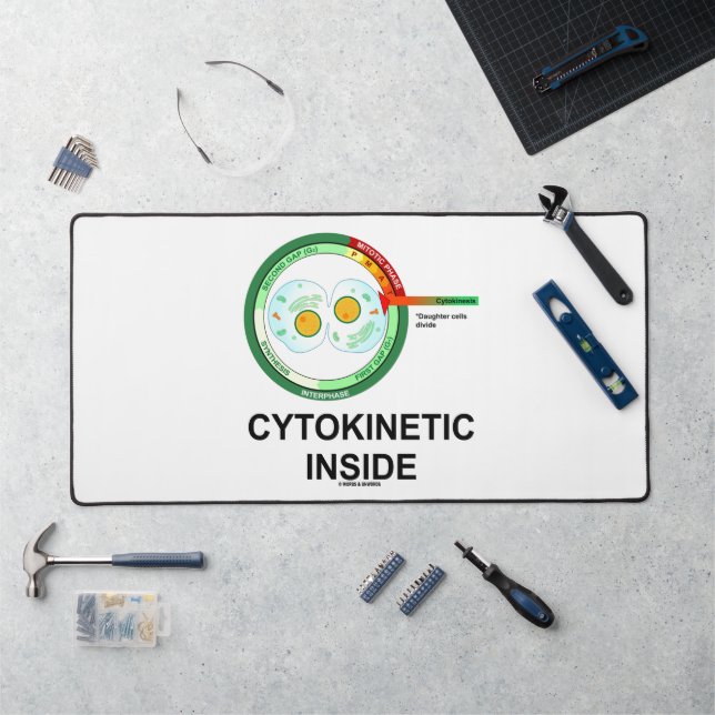 Zytokinetische Inside Cytoplasma Division Mitose Schreibtischunterlage (Arbeitsplatz)
