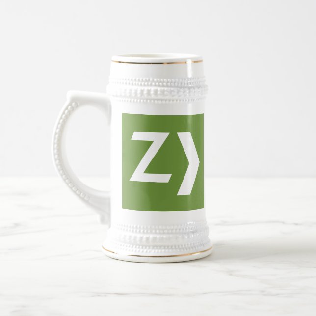 Zywave Bier Stein Bierglas (Links)