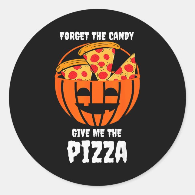 Zza Pumpkin Jackolantern Costume Easy Halloween  Runder Aufkleber (Vorderseite)