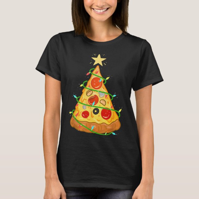 Zza Weihnachtsbaum Zza Liebhaber-Geschenk  T-Shirt (Vorderseite)
