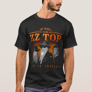 ZZTops Rock Band 50 , Designer T-Shirt