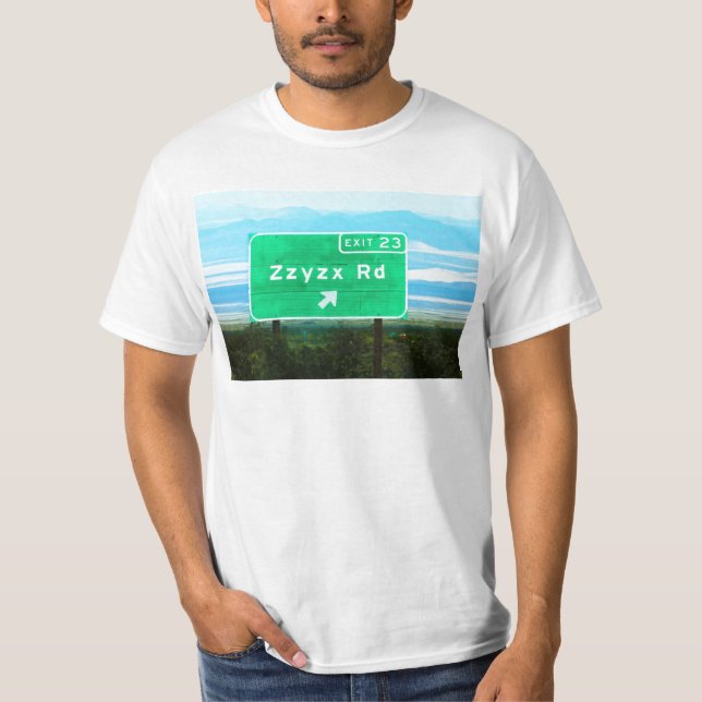 ZZYZX RD T-Shirt (Vorderseite)